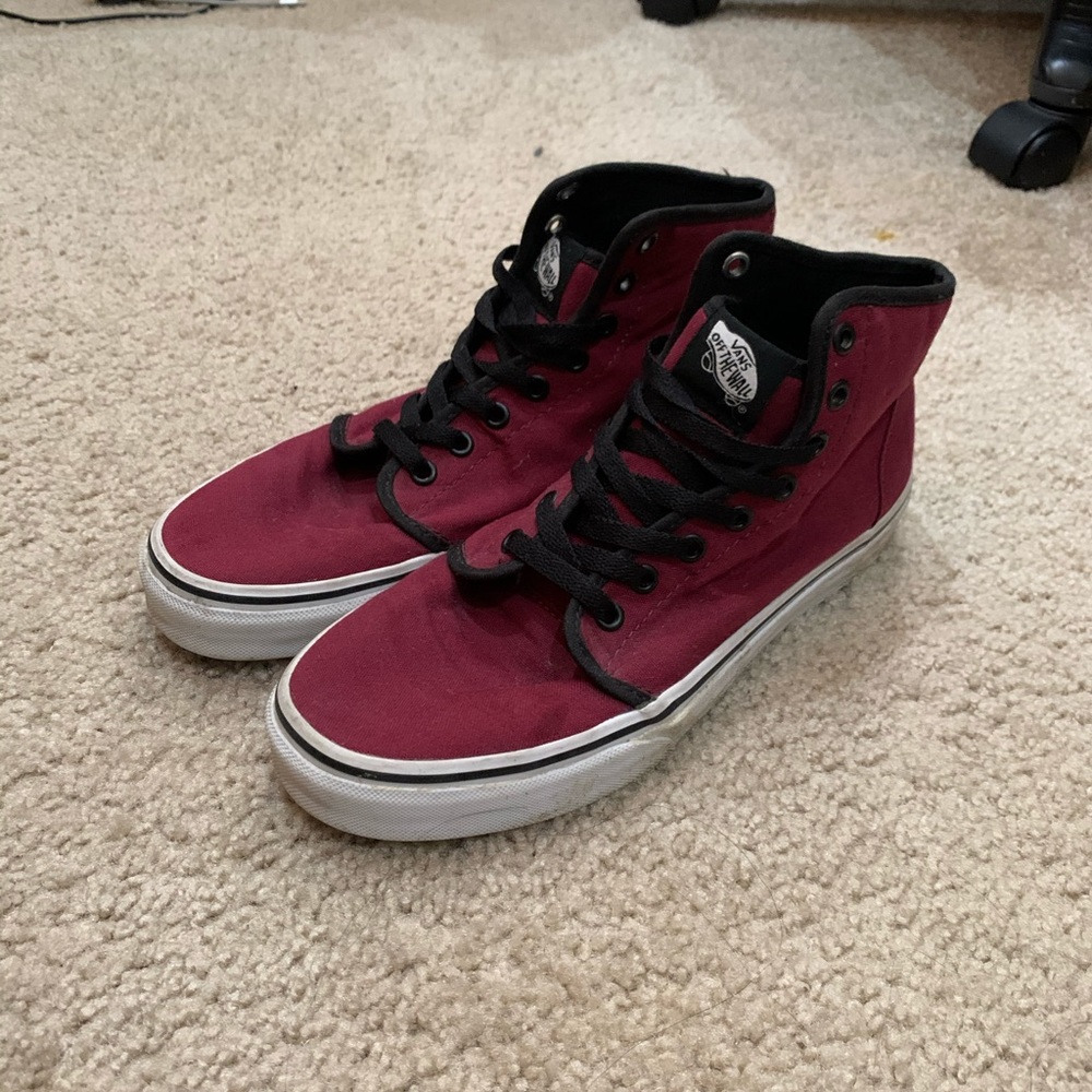 Vans Hi Top maroon
